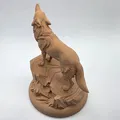 Sói Tru Trên Tảng Đá (Howling Wolf on the Rock) - Thumbnail 6