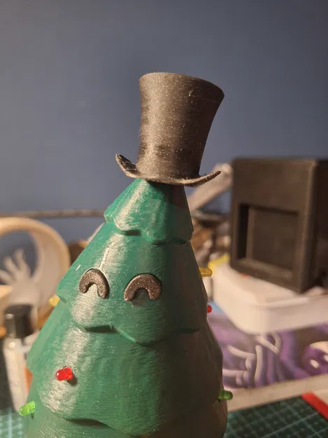 Top hat cho cây thông Noel dễ thương - Image 1