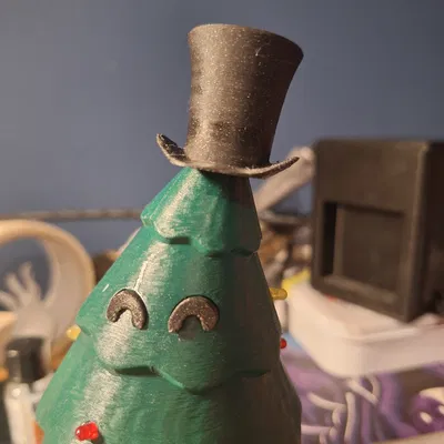 Top hat cho cây thông Noel dễ thương