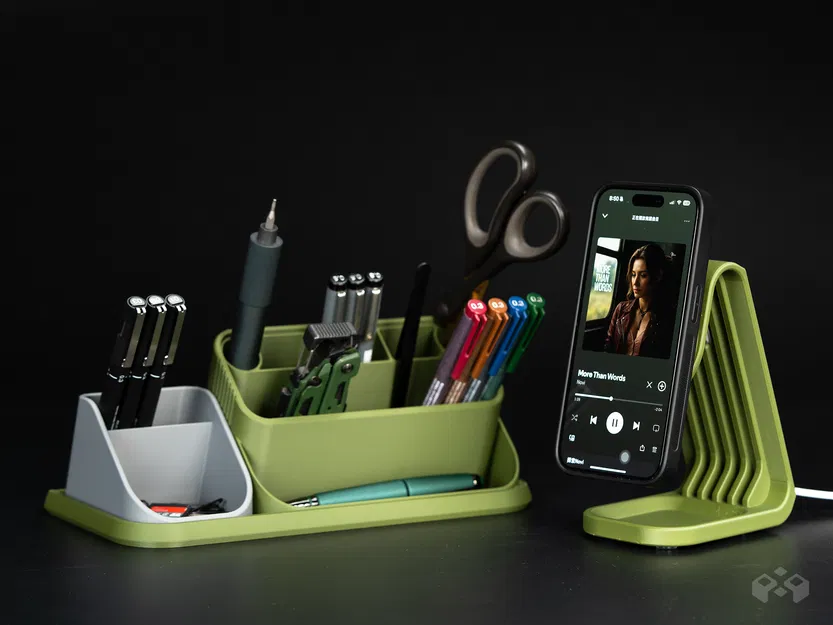 Hệ Modular Desk Organizer System | Giá Đỡ Điện Thoại MagSafe - Image 2