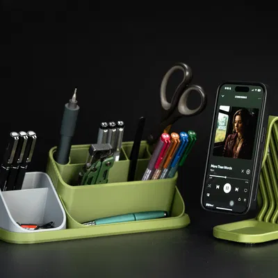 Hệ Modular Desk Organizer System | Giá Đỡ Điện Thoại MagSafe