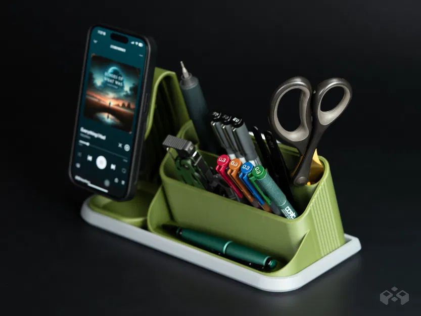 Hệ Modular Desk Organizer System | Giá Đỡ Điện Thoại MagSafe - Image 3