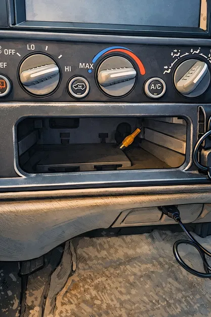 Hộp thay thế khoang CD cho Chevy/GMC (GMT400/GMT800) - Image 2