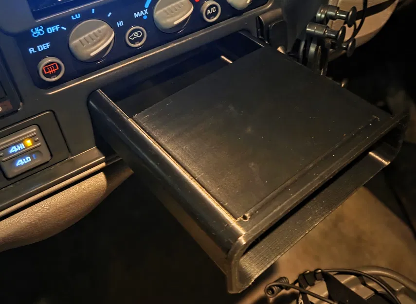 Hộp thay thế khoang CD cho Chevy/GMC (GMT400/GMT800) - Image 5