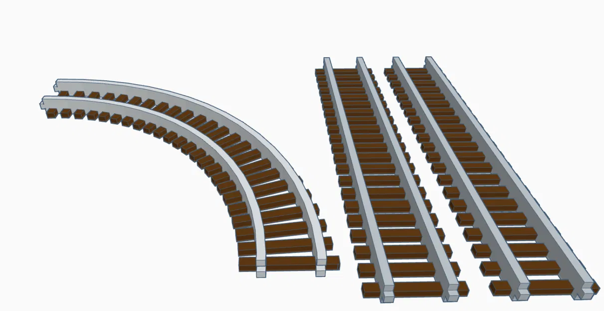 Đường ray tàu mini (siêu nhỏ!) - Image 1