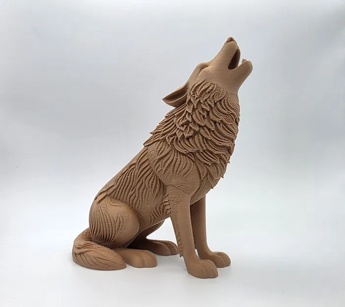 Tượng Sói Tru (Howling Wolf Statue) - Image 5