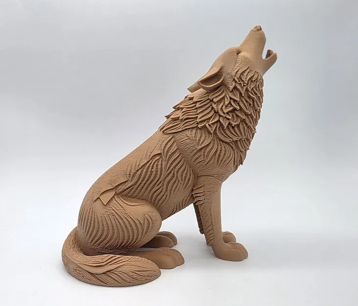 Tượng Sói Tru (Howling Wolf Statue) - Image 7
