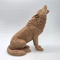 Tượng Sói Tru (Howling Wolf Statue) - Thumbnail 7