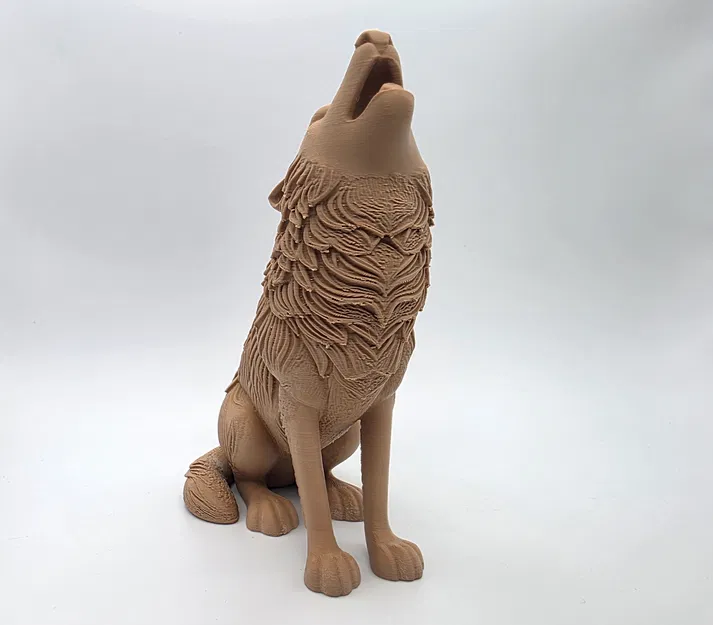 Tượng Sói Tru (Howling Wolf Statue) - Image 8