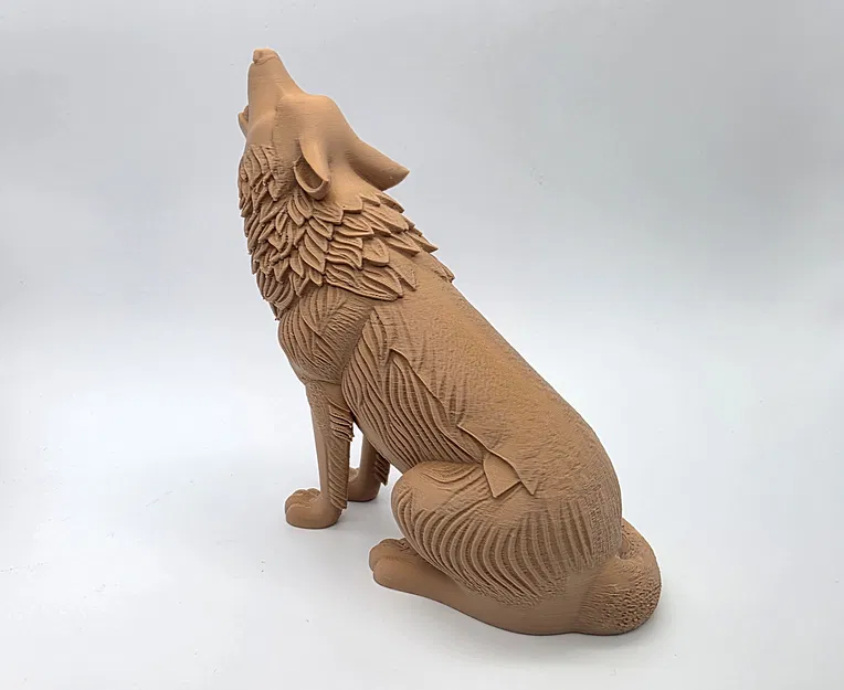 Tượng Sói Tru (Howling Wolf Statue) - Image 9