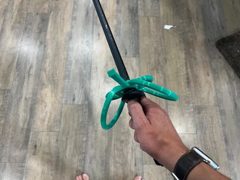 Guard vòng có quillion cho rapier tập luyện bằng nhựa - Image 1