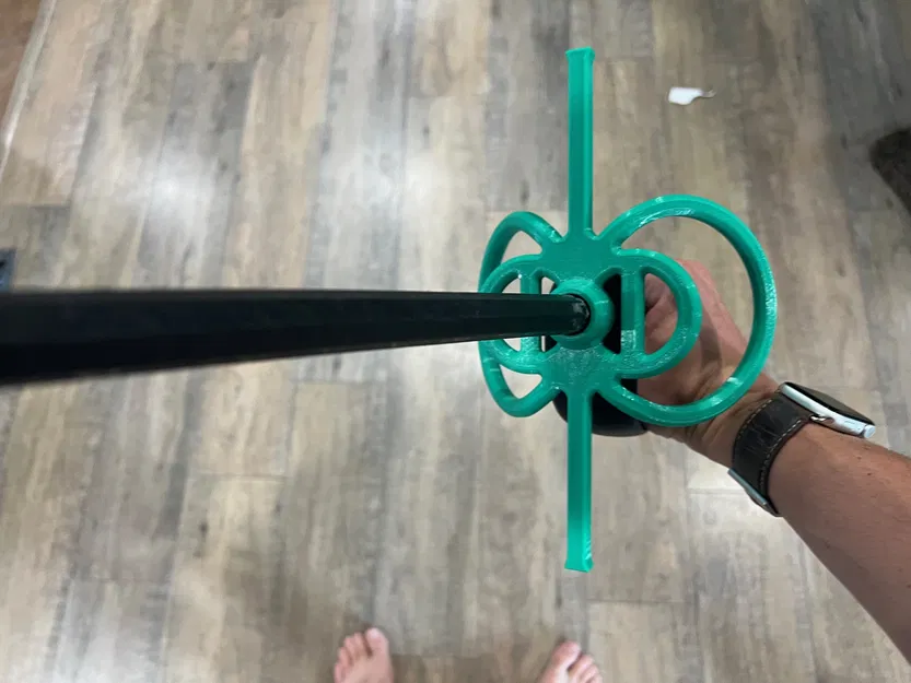 Guard vòng có quillion cho rapier tập luyện bằng nhựa - Image 2