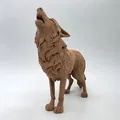 Tượng Sói Đứng Tru Hú (Standing Howling Wolf Statue) - Thumbnail 5
