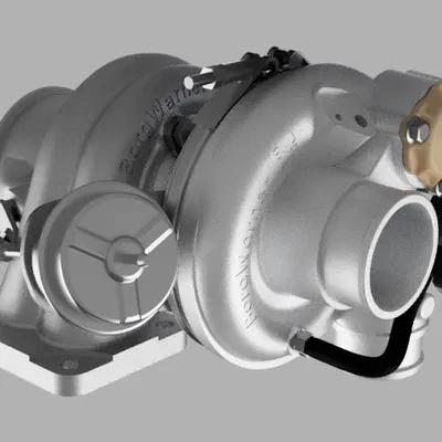 Turbo Borg Warner EFR khung B1 (EFR6258) – 3D scan & solid model