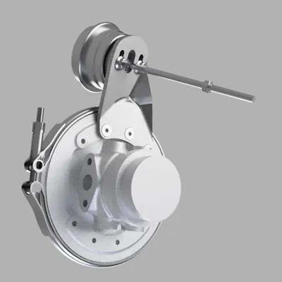 Turbo Borg Warner EFR khung B1 (EFR6258) – 3D scan & solid model