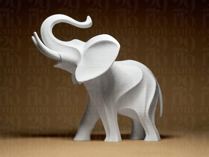 Voi Giơ Vòi (Elephant with Raised Trunk) - Image 4