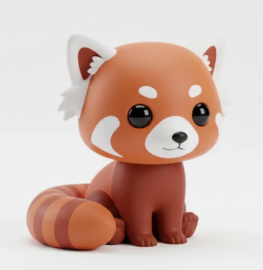 Gấu mèo đỏ dễ thương (Cute Red Panda) - Image 1