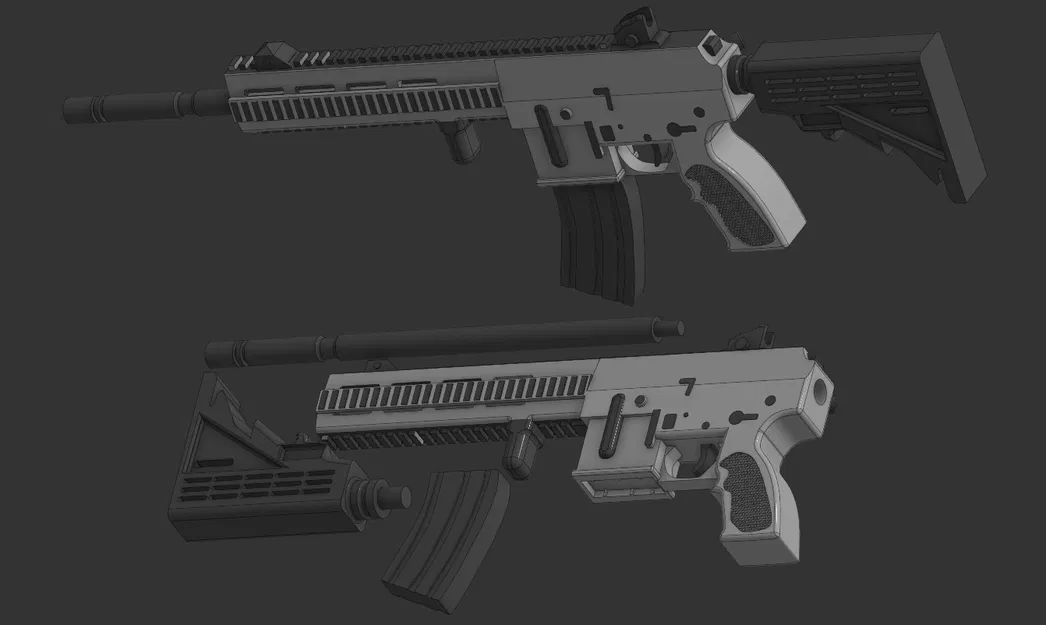 Súng trường tấn công HK416 (HK416 Assault Rifle) - Image 1