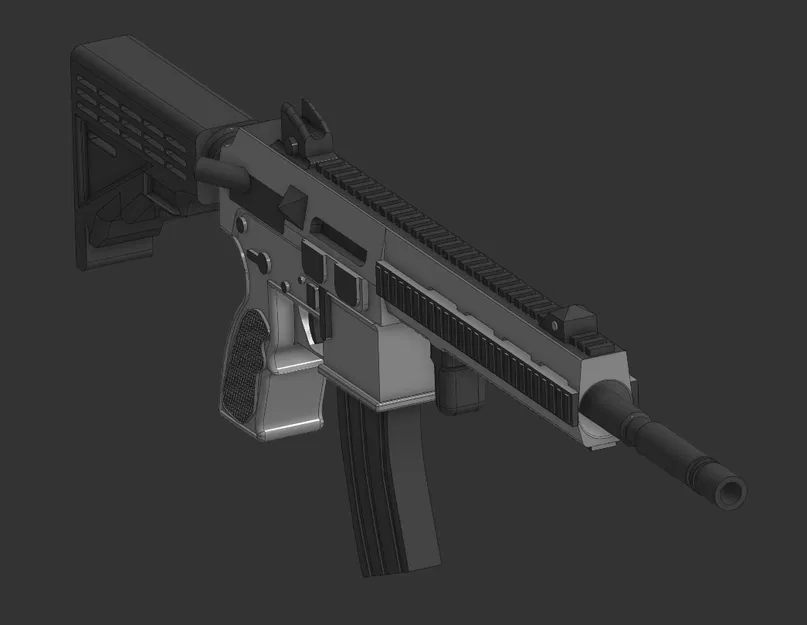 Súng trường tấn công HK416 (HK416 Assault Rifle) - Image 3