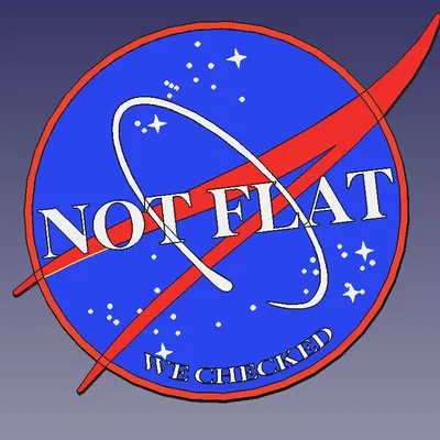 Not flat we checked