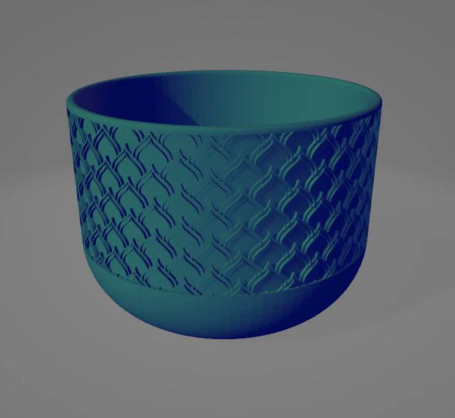 Cuenco – Macetero / Bowl – Planter (Chậu/Bát trồng cây dạng nhà nguyện) - Image 1