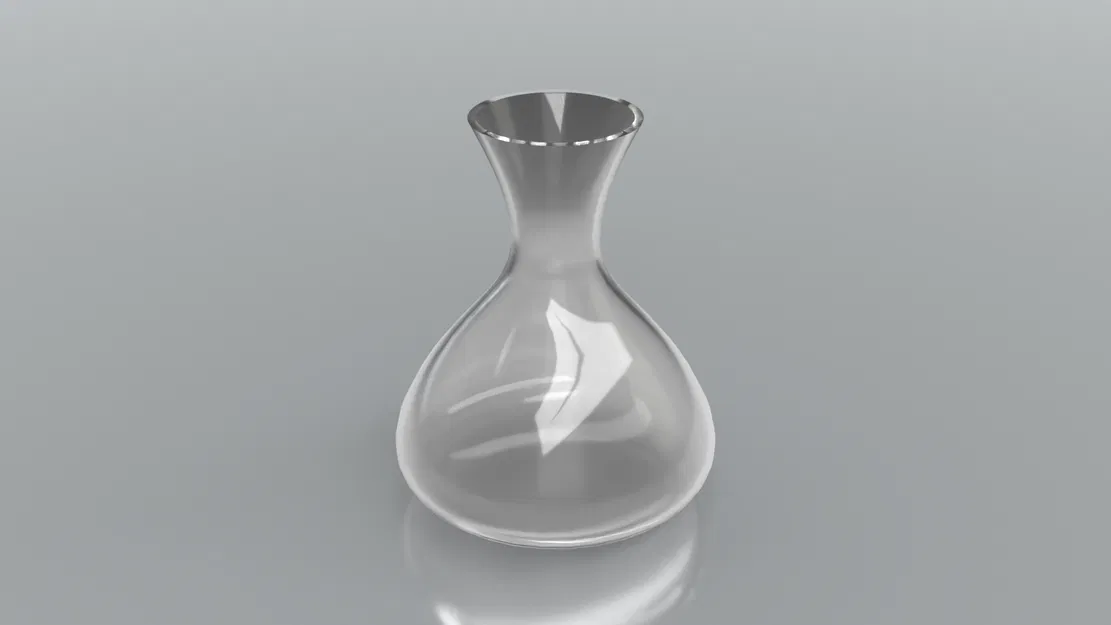 File STL bình hoa chỉnh sửa được để in 3D – Thiết kế bằng xDesign - Image 1