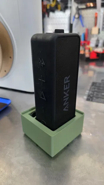 Khay Gridfinity 2x2 cho Anker Soundcore 2 & cáp USB - Image 1