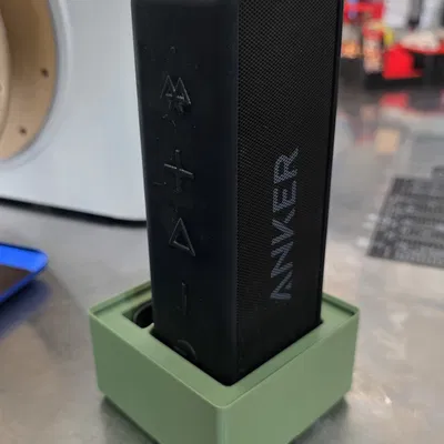 Khay Gridfinity 2x2 cho Anker Soundcore 2 & cáp USB