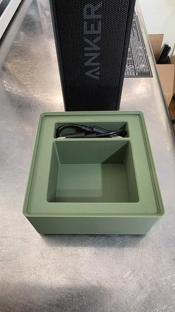 Khay Gridfinity 2x2 cho Anker Soundcore 2 & cáp USB - Image 3