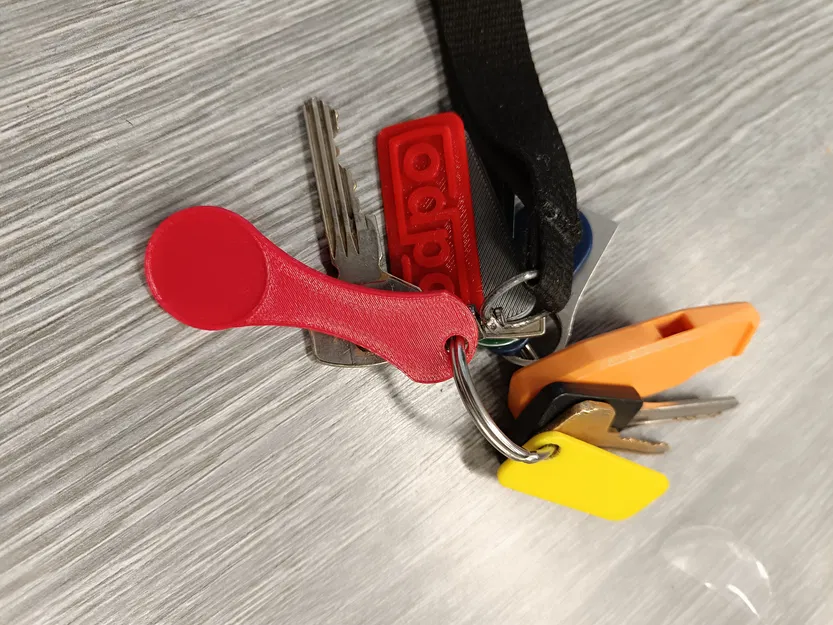 Móc Khóa Đồng Xu Xe Đẩy Mua Sắm (Shopping Cart Coin Keychain) - Image 3