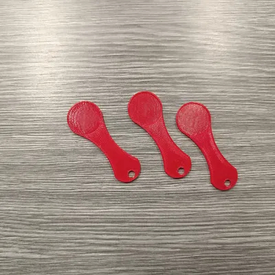 Móc Khóa Đồng Xu Xe Đẩy Mua Sắm (Shopping Cart Coin Keychain)