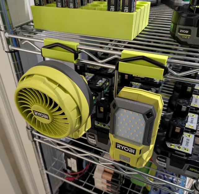 Kẹp kệ cho quạt hoặc đèn Ryobi 40v - Image 2