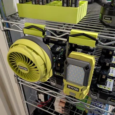 Kẹp kệ cho quạt hoặc đèn Ryobi 40v