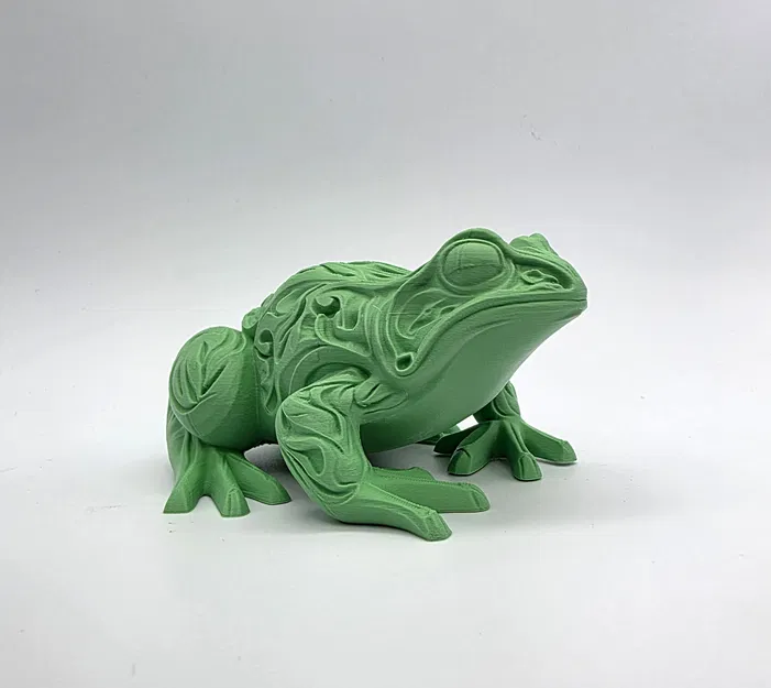 Ếch Chạm Khắc Hoa Văn Tinh Xảo - Image 6