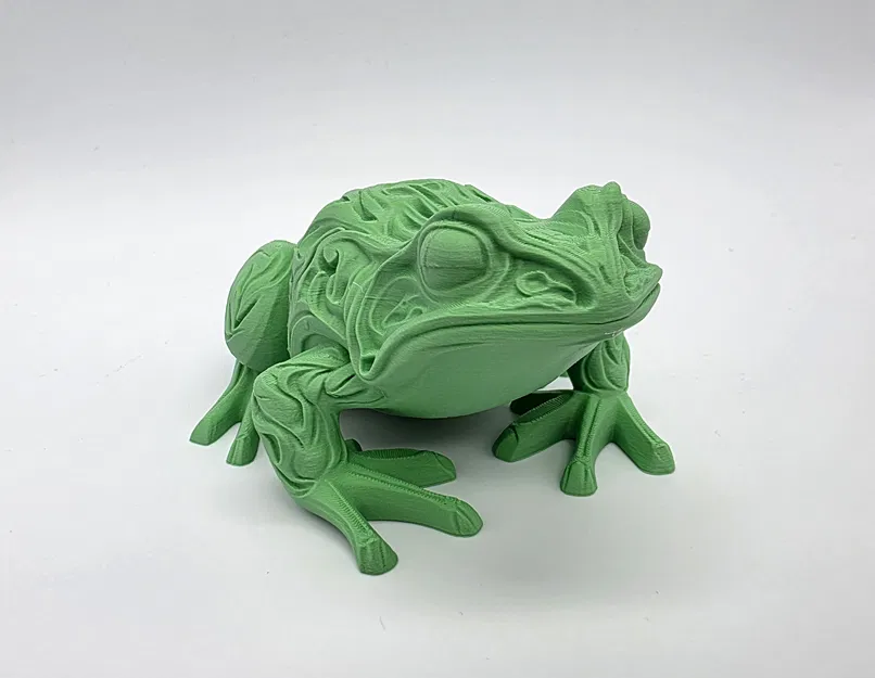 Ếch Chạm Khắc Hoa Văn Tinh Xảo - Image 7