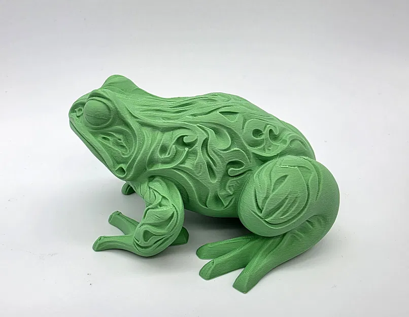 Ếch Chạm Khắc Hoa Văn Tinh Xảo - Image 8