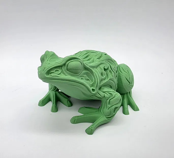 Ếch Chạm Khắc Hoa Văn Tinh Xảo - Image 9