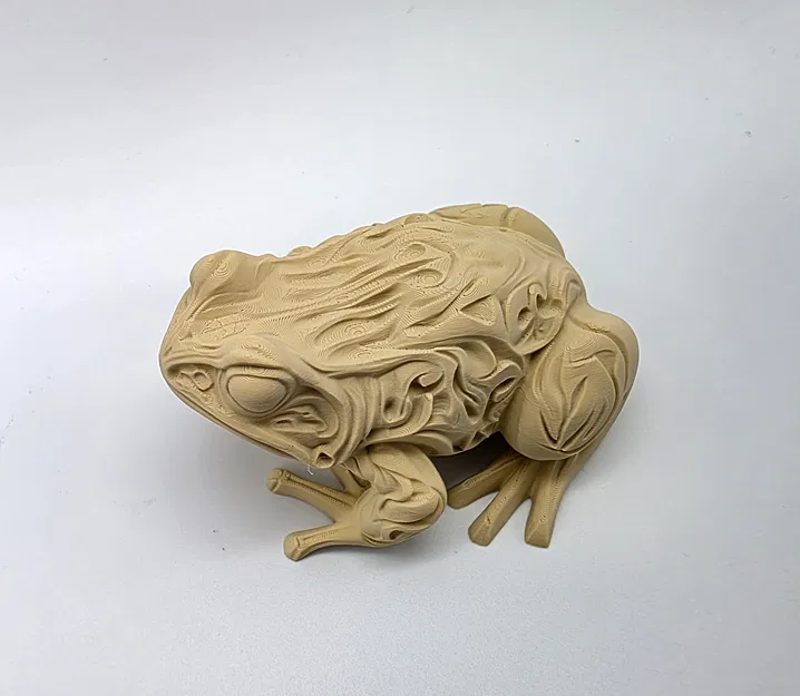 Ếch Chạm Khắc Hoa Văn Tinh Xảo - Image 11