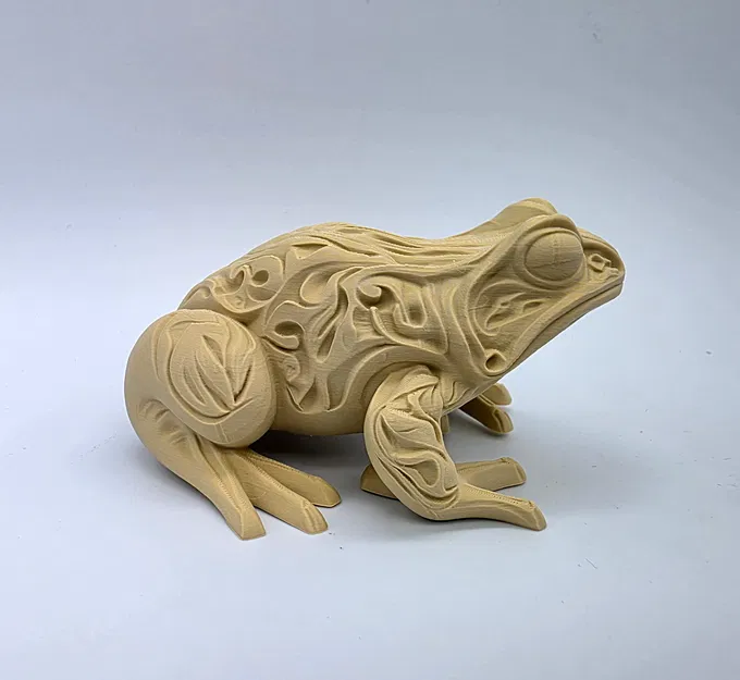 Ếch Chạm Khắc Hoa Văn Tinh Xảo - Image 12