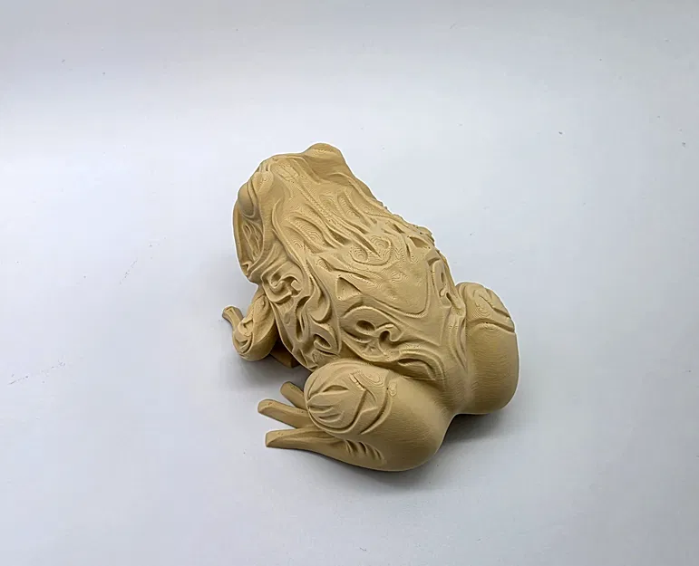 Ếch Chạm Khắc Hoa Văn Tinh Xảo - Image 13