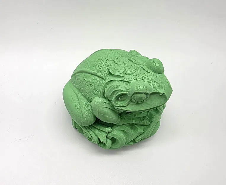 Tượng Ếch Chạm Khắc (Carved Frog Sculpture) - Image 3