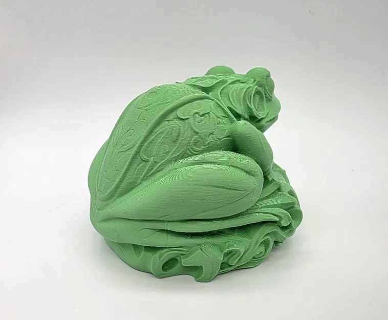 Tượng Ếch Chạm Khắc (Carved Frog Sculpture) - Image 4