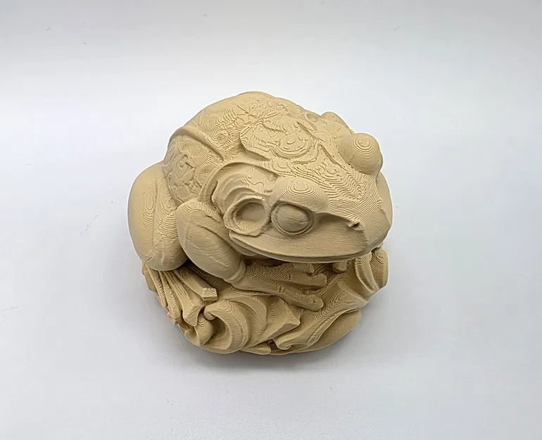 Tượng Ếch Chạm Khắc (Carved Frog Sculpture) - Image 9