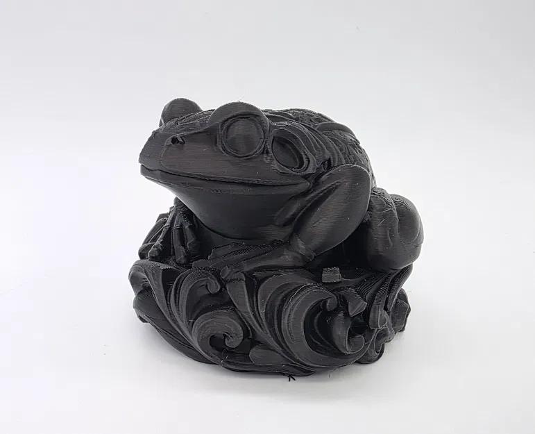 Tượng Ếch Chạm Khắc (Carved Frog Sculpture) - Image 10