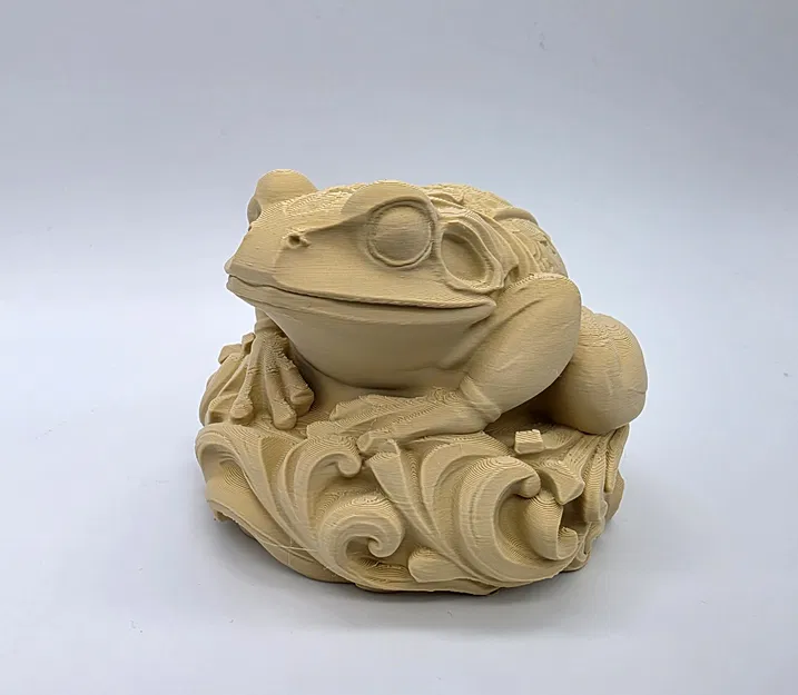 Tượng Ếch Chạm Khắc (Carved Frog Sculpture) - Image 12