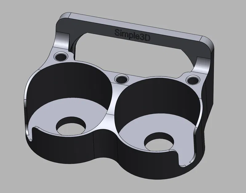 Giá giữ mug & ly trượt vào khay điện thoại cho RAM Promaster Van - Image 2