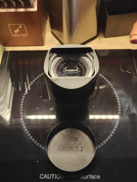 Viltrox 27mm F1.2 Squarehood - Image 1