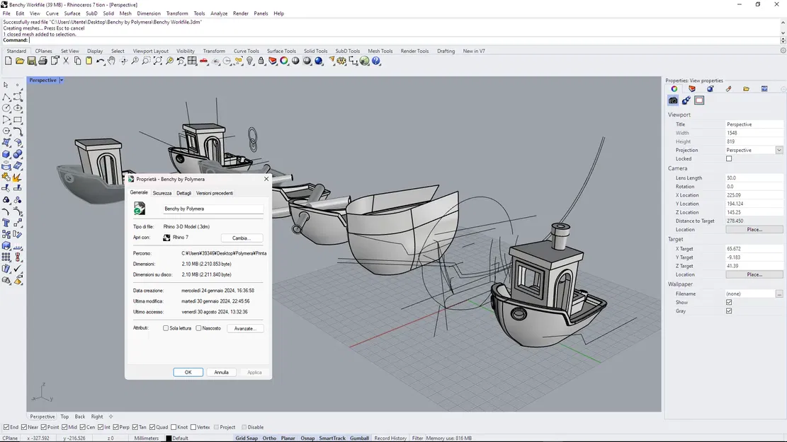 STEP Benchy (file STP) - Image 2