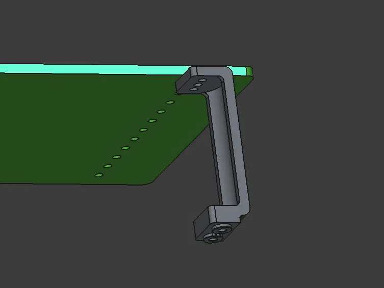 Chân đỡ Airline-Schiene 160 mm - Image 2