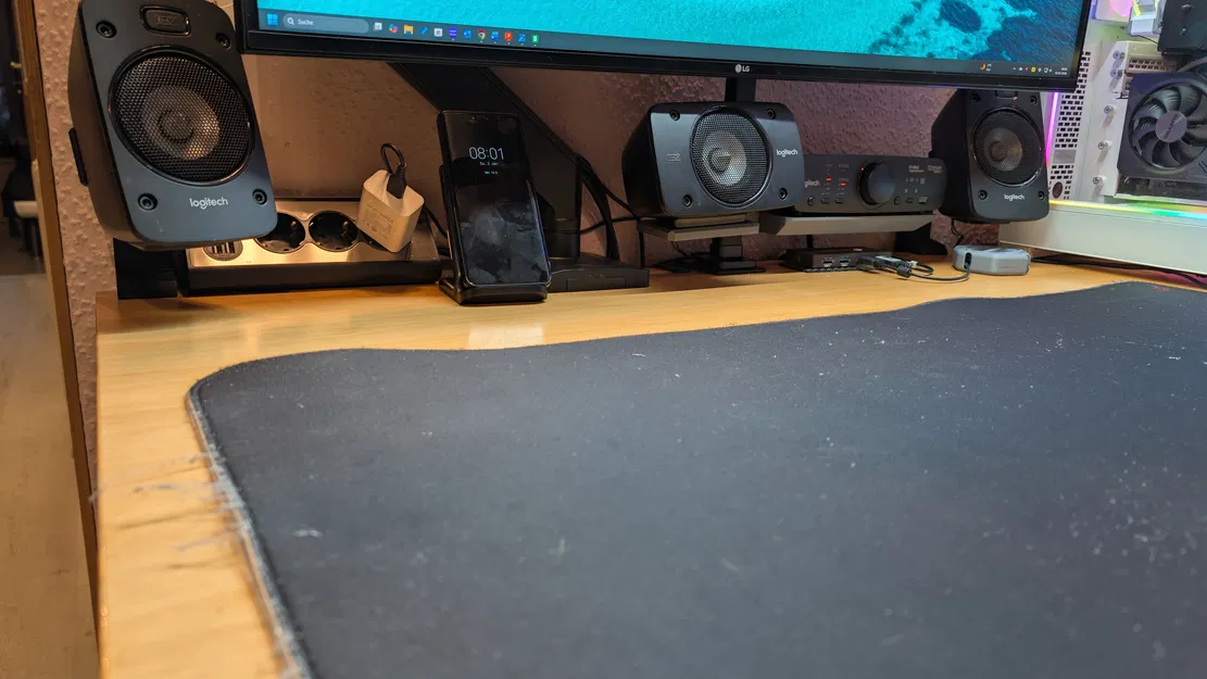 Logitech Z906 Tischhalterung – Giá đỡ để bàn cho loa Z906 - Image 2